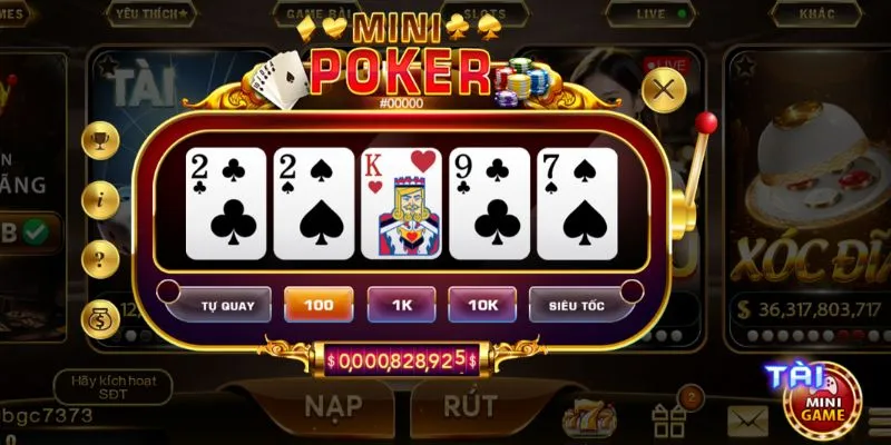 Cùng Choang Club khám phá ngay cách tham gia Mini poker 