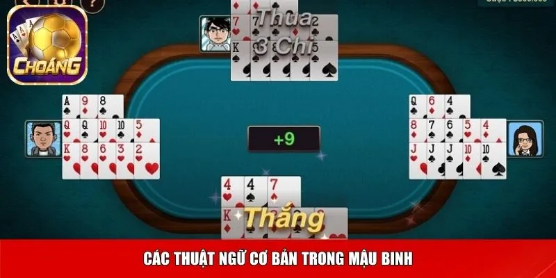 Các thuật ngữ cơ bản cần nắm khi chơi mậu binh
