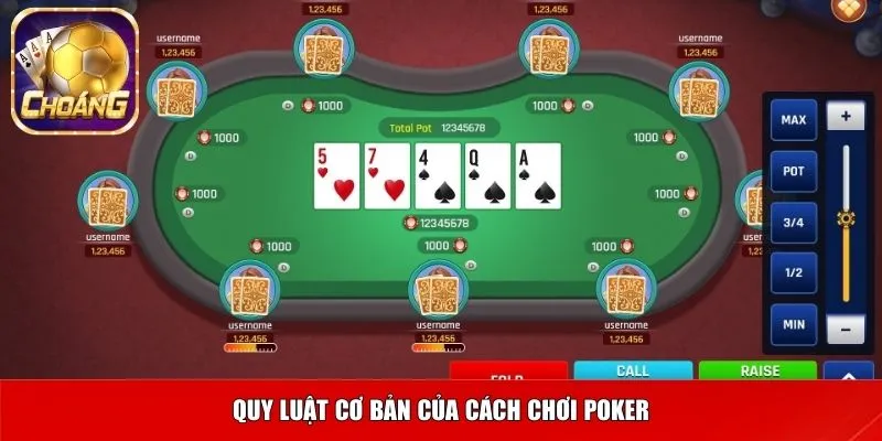 Quy luật cơ bản của cách chơi Poker