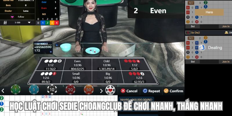 hoc luat choi sedie choangclub de choi nhanh thang nhanh